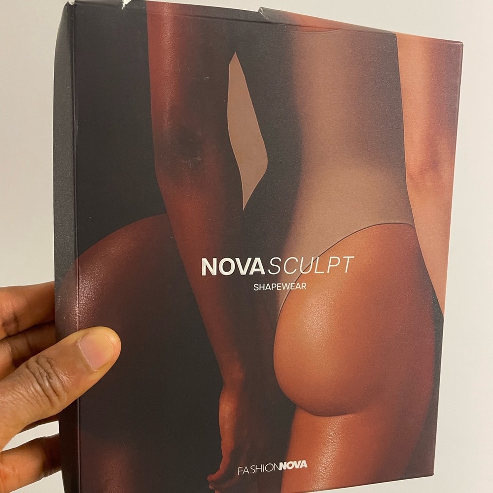Fashion Nova Nova Sculpt Shapewear - Black
